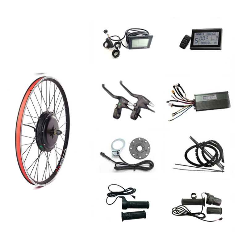 Image of [EU/UK Direct] BIKIGHT SW900 48V 1000W E-Bike Front/Rear Wheel Hub Motor Conversion Kit Electric Bicycle MTB Brushless H