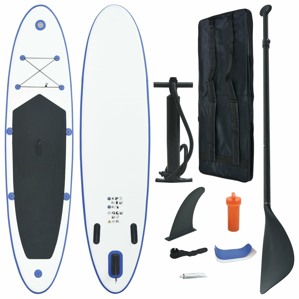 Image of [EU/US Direct] Inflatable Paddle Board Stand Up Surfboard 12~15PSI Board Set For Adult 330CM Length Max Load 100KG