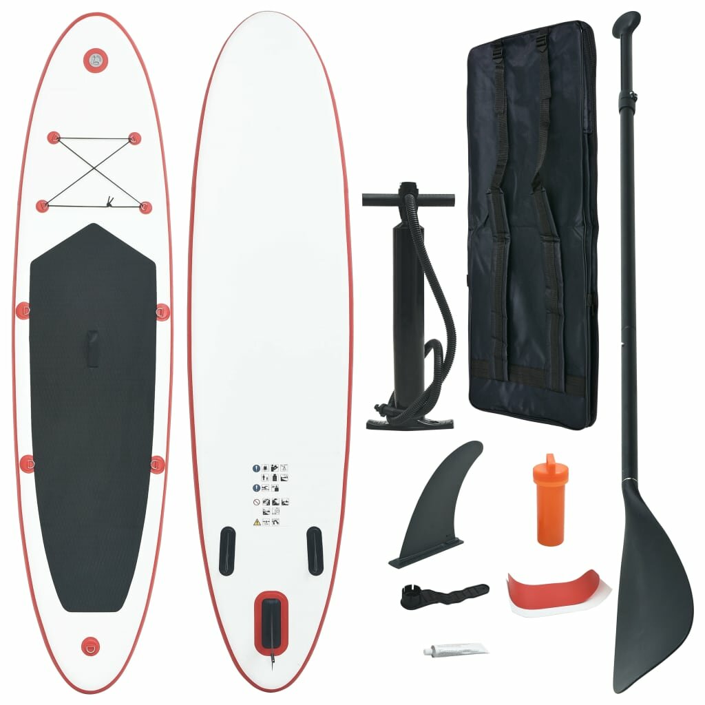 Image of [EU/US Direct] Inflatable Paddle Board Stand Up Surfboard 12~15PSI Board Set For Adult Max Load 2205 lbs