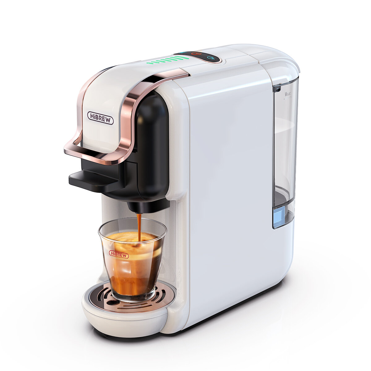 Image of [EU/US/AE Direct] HiBREW H2B 19Bar 5 in 1 Multiple Capsule Coffee Machine Hot/Cold Dolce Gusto MilkESE Pod Ground Coff
