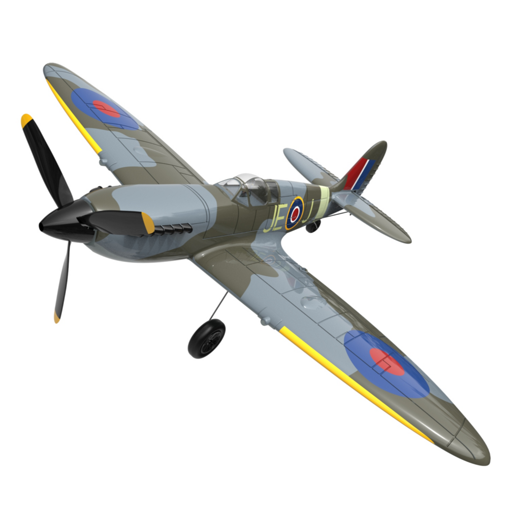 Image of Eachine Spitfire V2 24GHz EPP 400mm Wingspan 6-Axis Gyro One-Key U-Turn Aerobatic Mini RC Airplane BNF/RTF Compatible D
