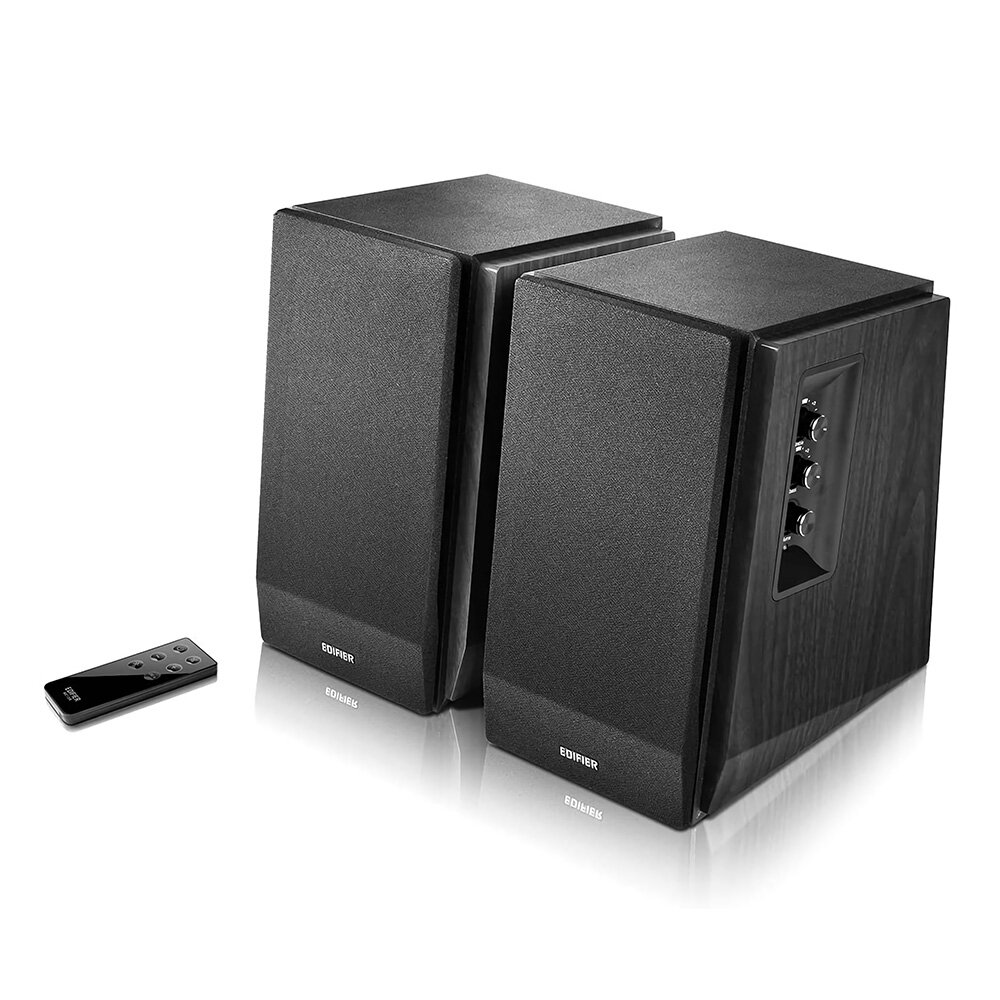Image of Edifier R1700BT bluetooth Bookshelf Speakers 66W AUX Input Class D Amplifier Universal 100V-240V Fitment Surround Stereo