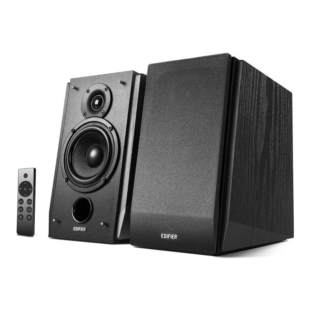 Image of Edifier R1855DB 70W Speaker Powerful Bass Stereo Remote Control Bookshelf Speaker Works with External Subwoofer