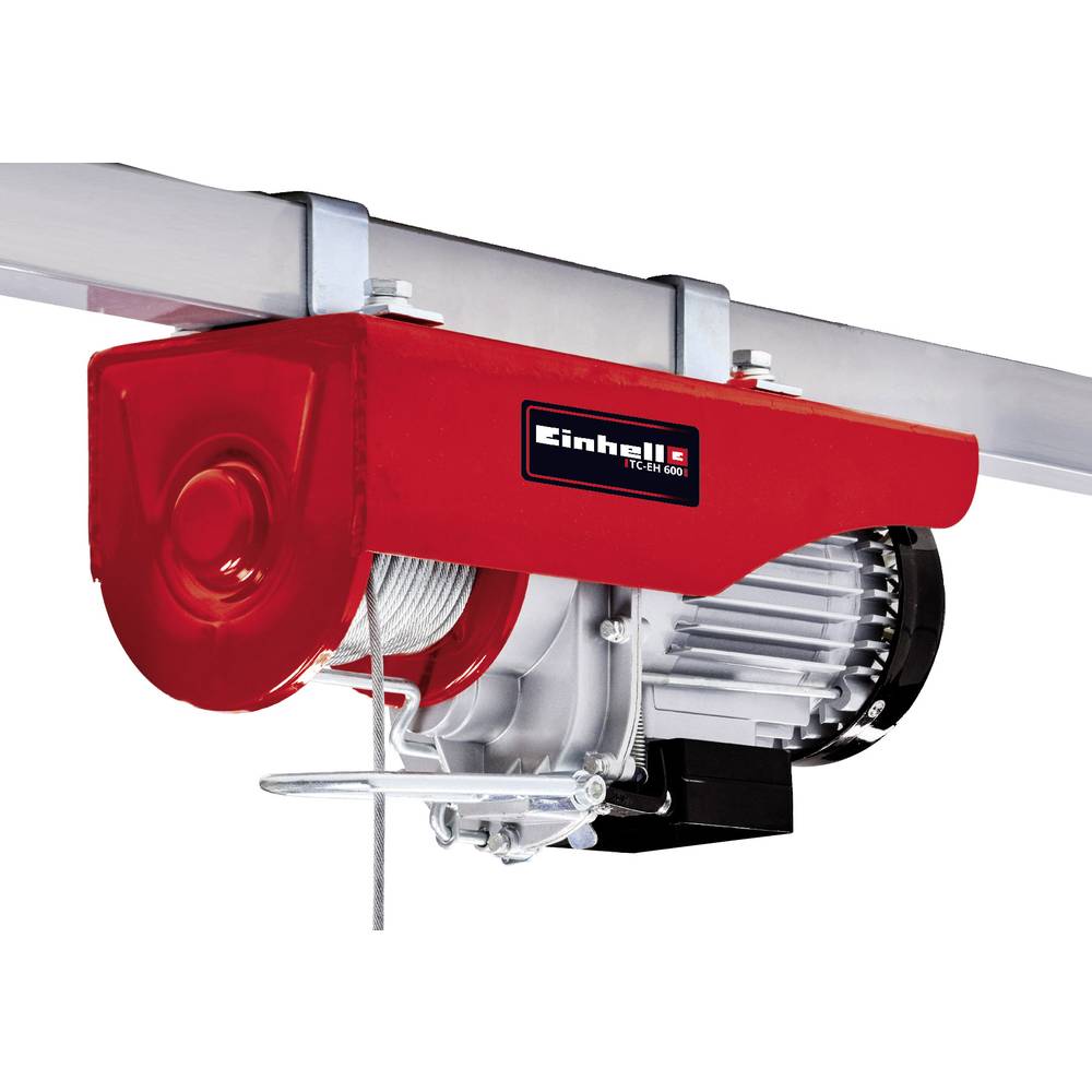 Image of Einhell 2255150 Electric block and tackle Load capacity (incl pulley) 600 kg Load capacity (without pulley) 300 kg