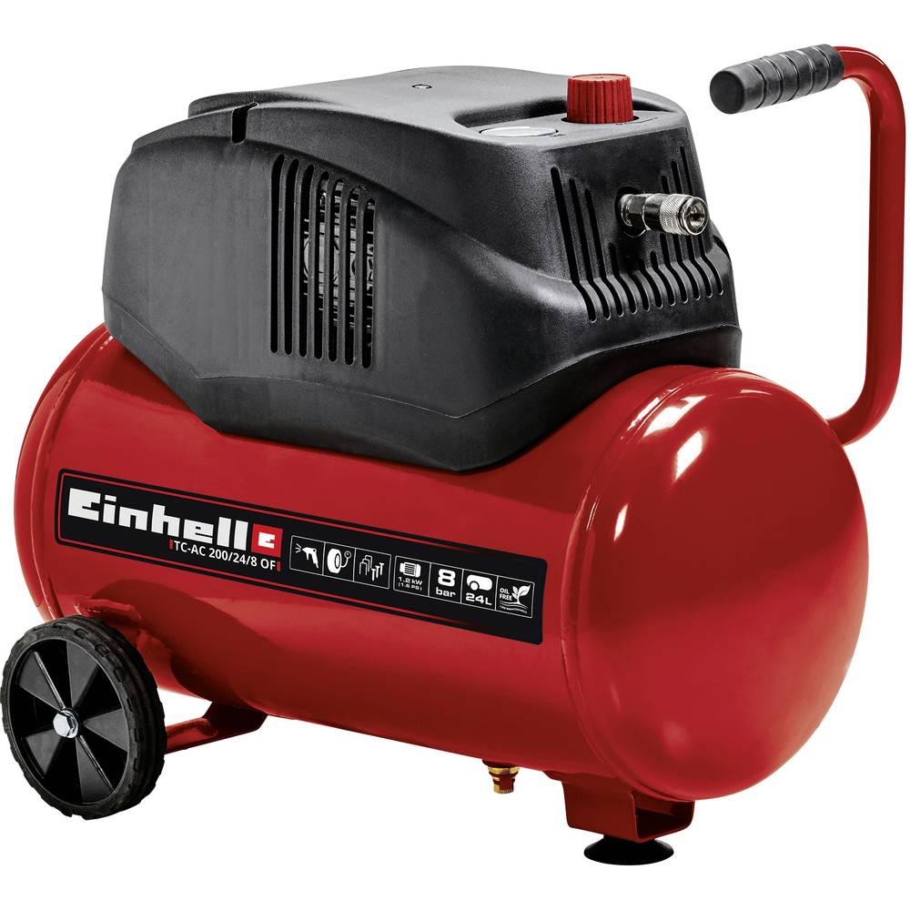 Image of Einhell Air compressor TC-AC 200/24/8 OF 24 l 8 bar