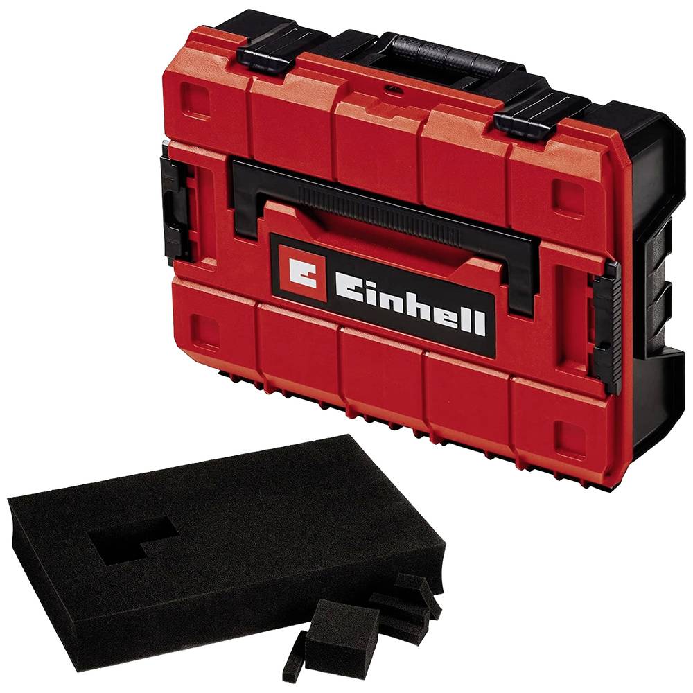 Image of Einhell E-Case S-F 4540019 Transport case Polypropylene Red Black (L x W x H) 444 x 330 x 131 mm