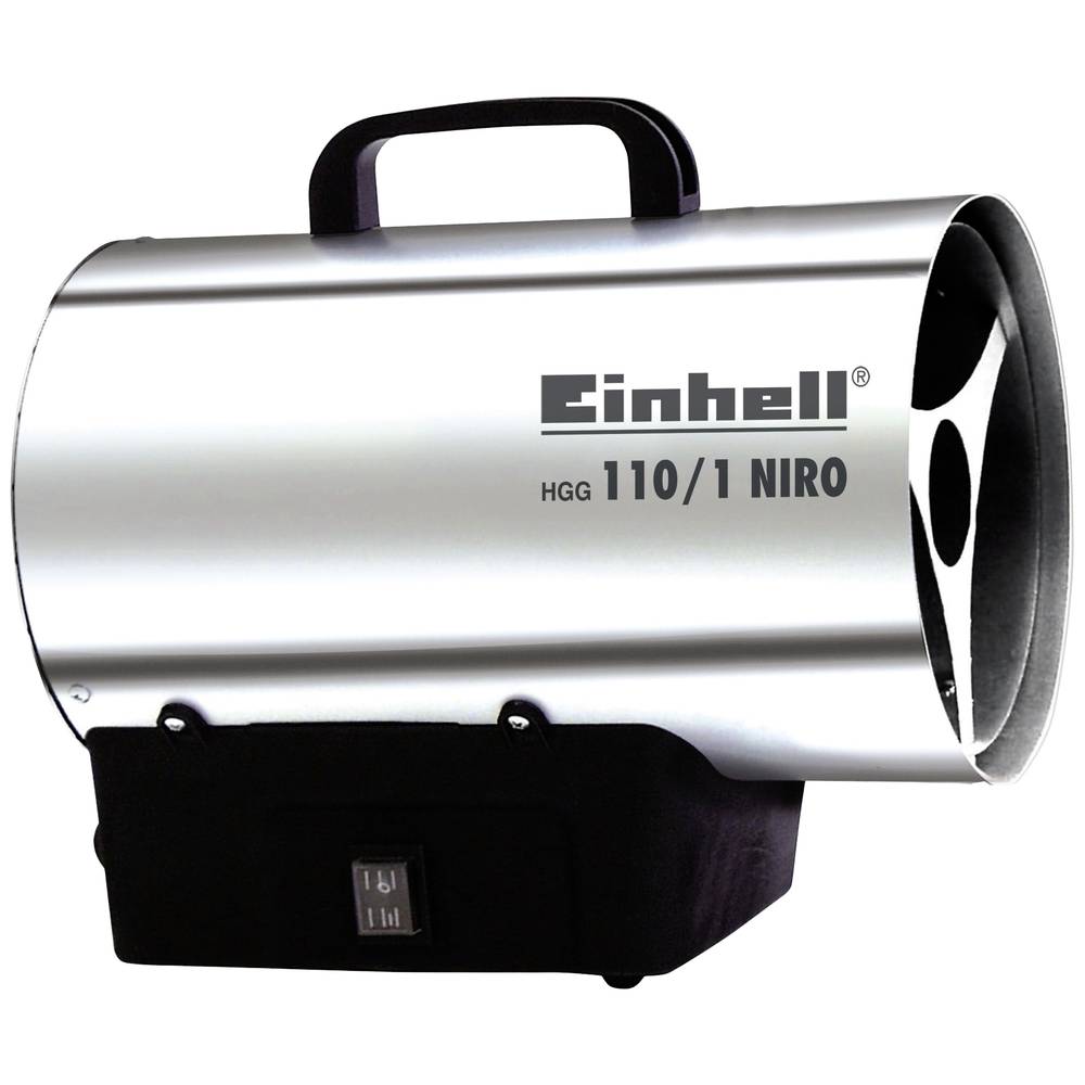 Image of Einhell HGG 110/1 Niro (DE/AT) Hot air blower 10 kW 30 W Silver