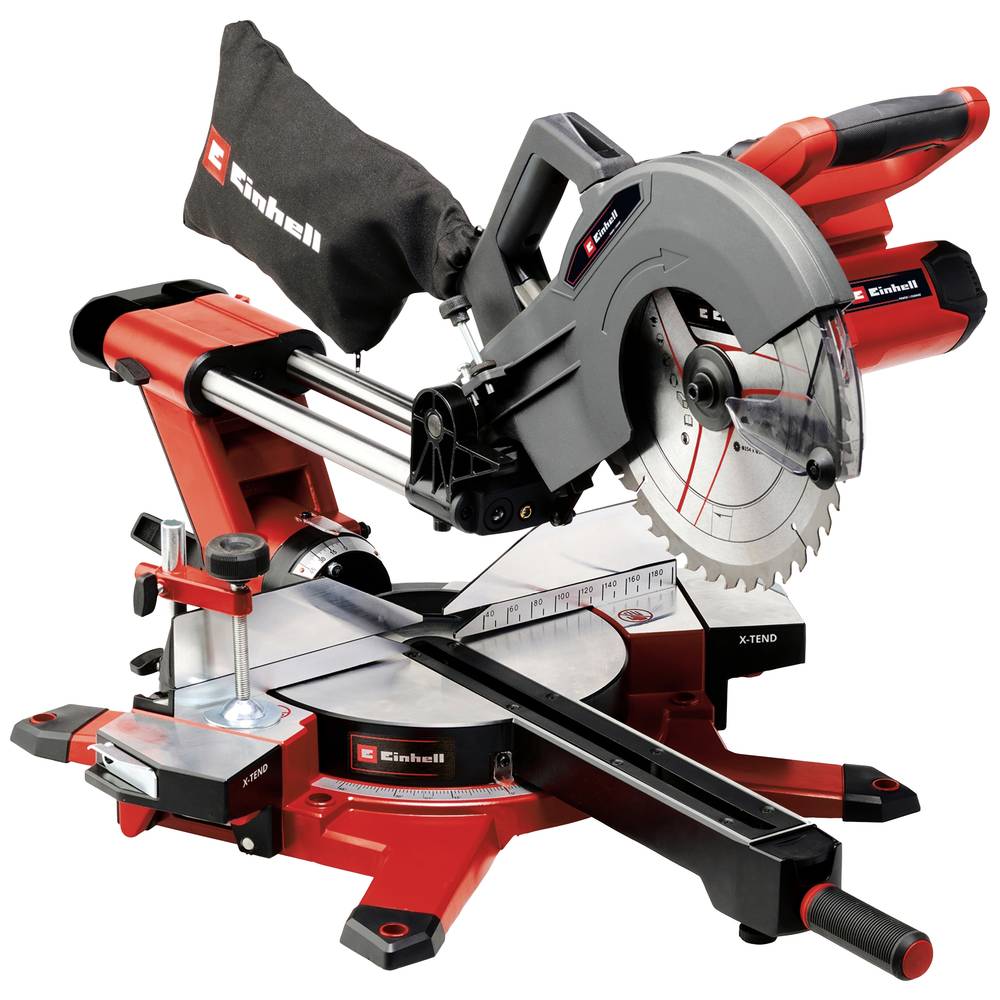 Image of Einhell TE-SM 36/10 L Li-Solo Power X-Change Chop and mitre saw retractable w/o battery w/o charger 254 mm 30 mm
