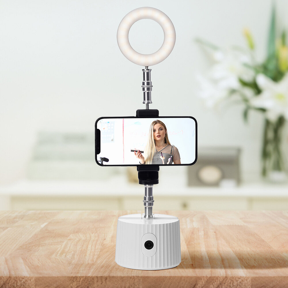 Image of Elebest Y8 Auto Following Face Gimbal Recognition Smart AI Face Shooting Phone Holder Desk Stabilizer App Control
