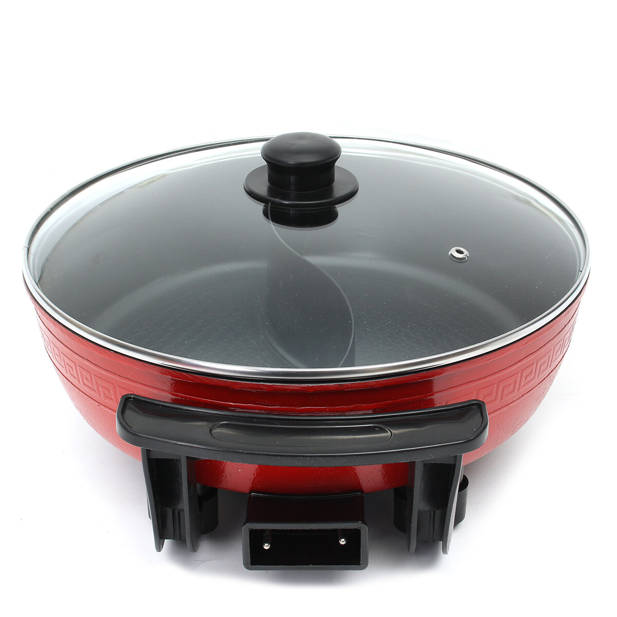 Image of Electric Hot Pot 6L Non-Stick Stainless Steel Home Smokeless 220V 1300W