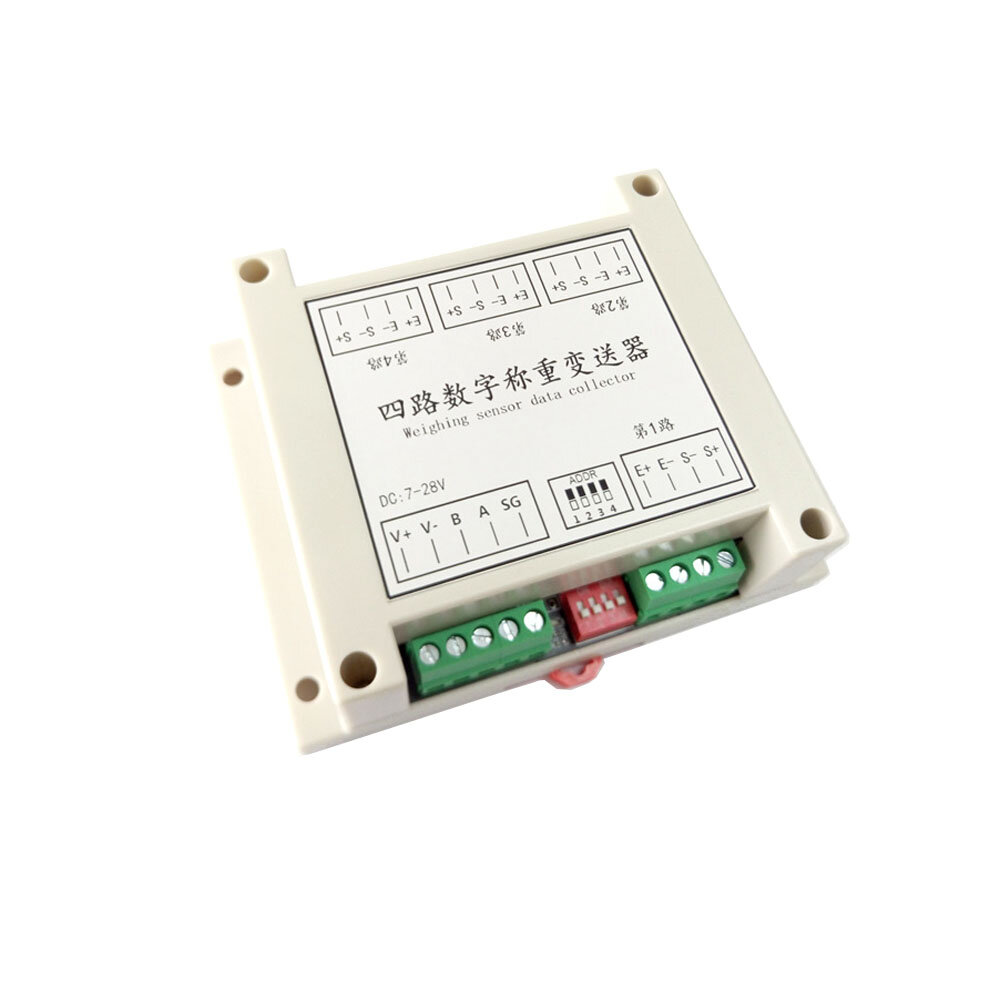 Image of Electronic Scale Weighing Acquisition Board Transmitter PLC Garbage Bin Unmanned Fresh Cabinet Four-way 485 Communicatio