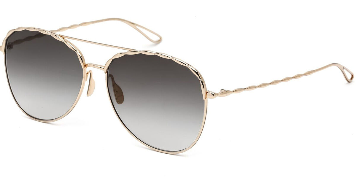 Image of Elie Saab 008/S 0RHL/5B 59 Lunettes De Soleil Femme Dorées FR