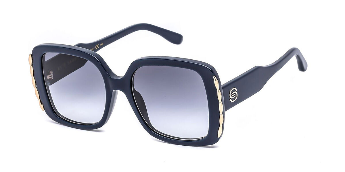 Image of Elie Saab 015/S 0PJP/08 54 Lunettes De Soleil Femme Bleues FR