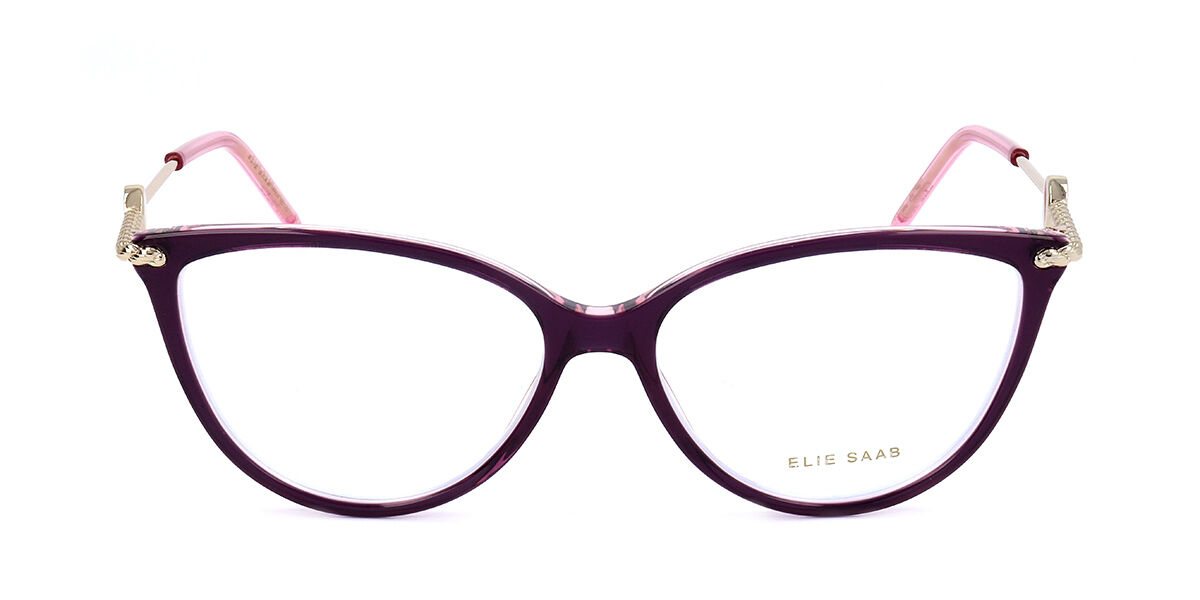 Image of Elie Saab ES 089 0T5 Óculos de Grau Vinho Feminino BRLPT