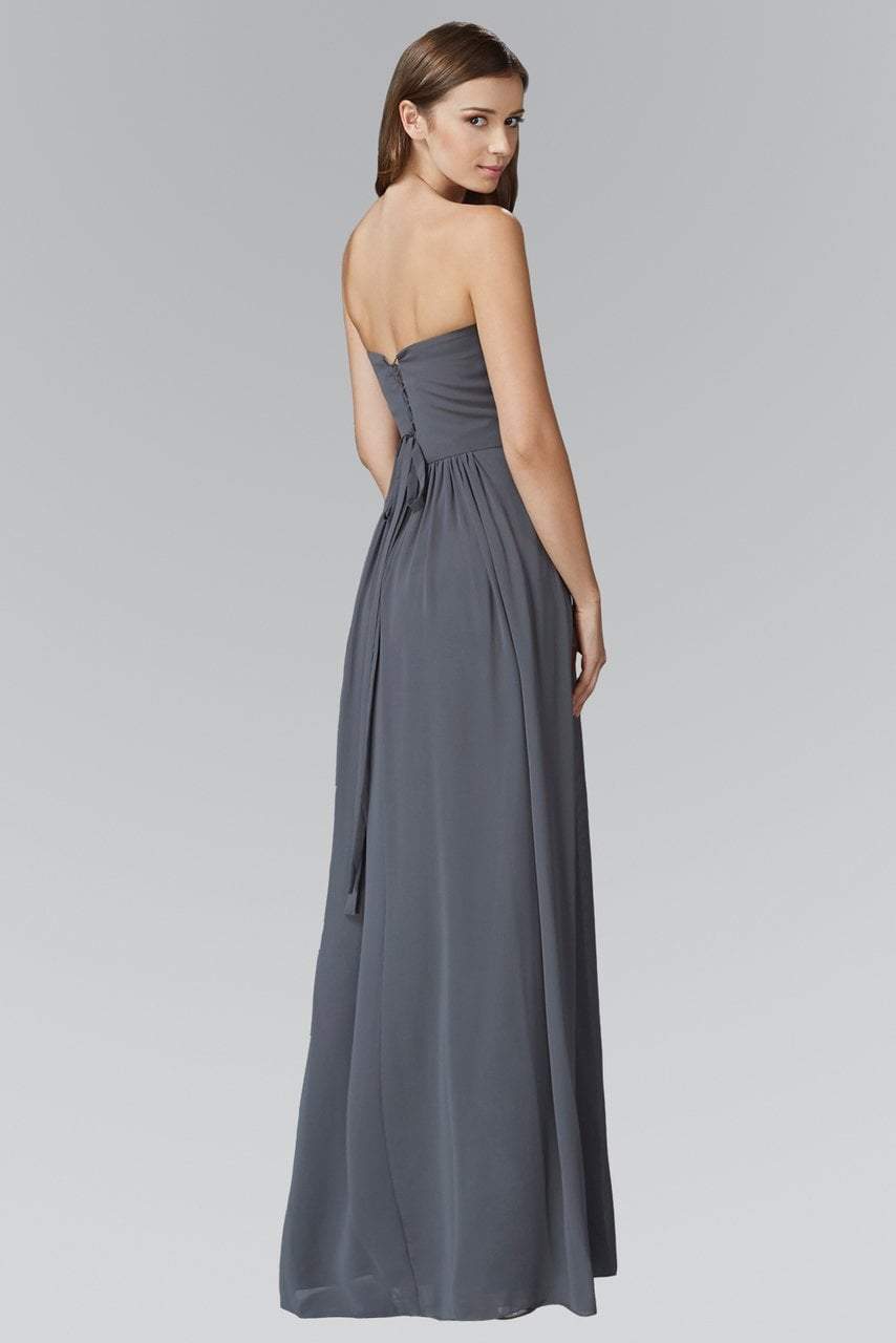 Image of Elizabeth K - GL2165 Shirred Sweetheart Corset Gown