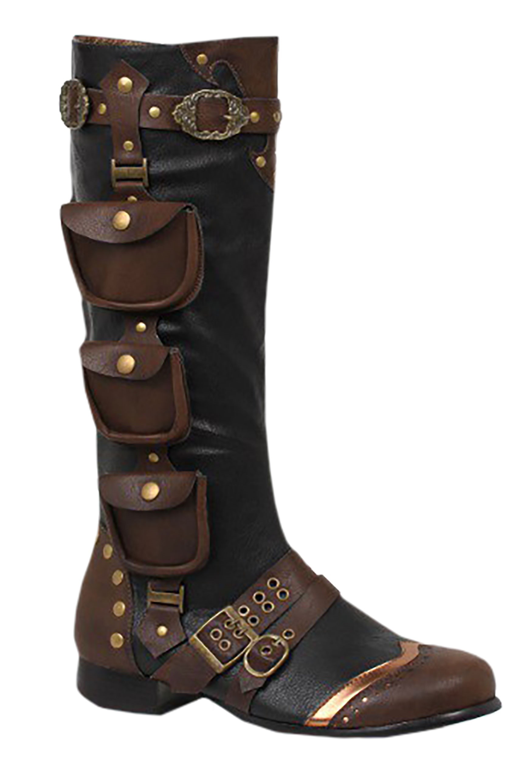 Image of Ellie Steampunk Men's Costume Boots