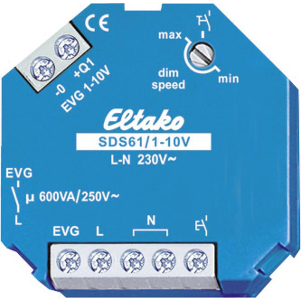 Image of Eltako 61100800 DIN-rail dimmer Blue