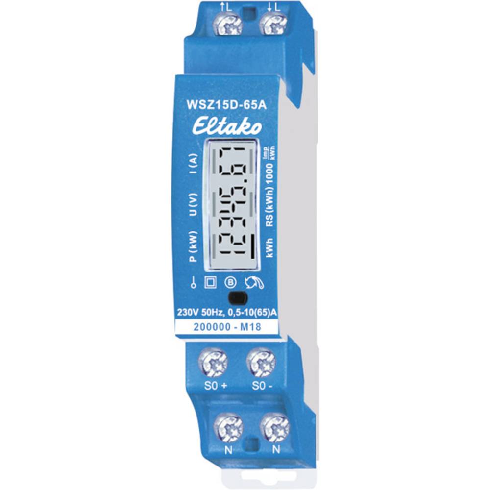 Image of Eltako WSZ15D-65A MID Electricity meter (AC) Digital 65 A MID-approved: Yes 1 pc(s)