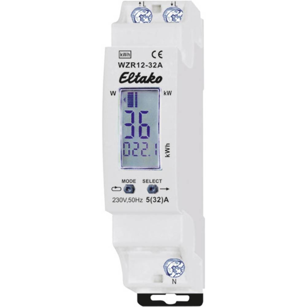 Image of Eltako WZR12-32A Electricity meter (AC) Digital 32 A 1 pc(s)