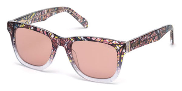 Image of Emilio Pucci EP0054 27Z 51 Lunettes De Soleil Femme Purple FR