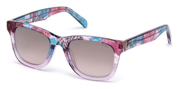 Image of Emilio Pucci EP0054 80Z 51 Lunettes De Soleil Femme Purple FR