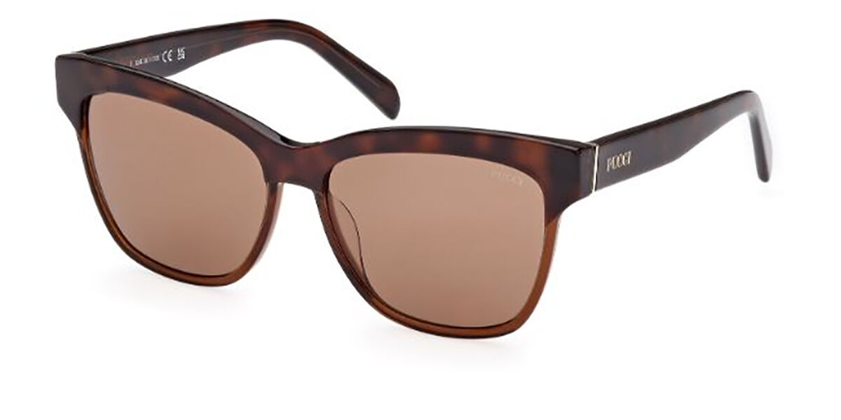 Image of Emilio Pucci EP0198 56E Óculos de Sol Tortoiseshell Feminino PRT