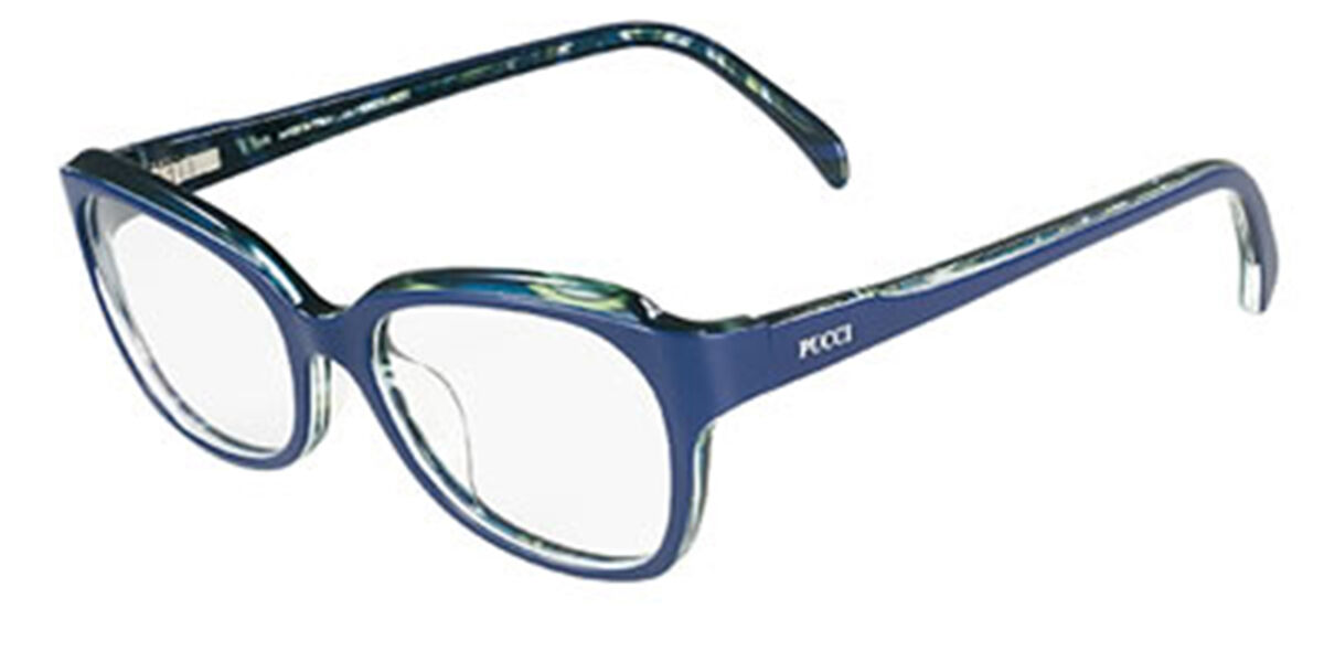 Image of Emilio Pucci EP2668 400 Óculos de Grau Azuis Feminino BRLPT