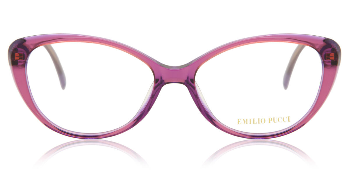 Image of Emilio Pucci EP5031 077 52 Lunettes De Vue Femme Purple (Seulement Monture) FR