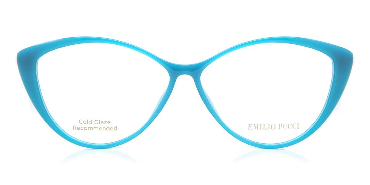 Image of Emilio Pucci EP5058 087 Óculos de Grau Azuis Feminino PRT