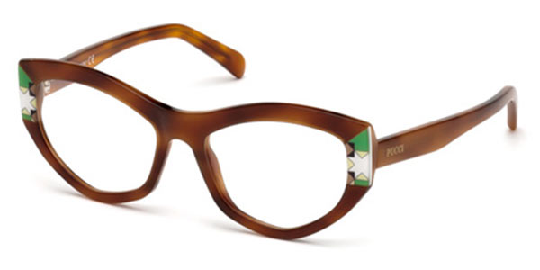 Image of Emilio Pucci EP5065 053 Óculos de Grau Tortoiseshell Feminino BRLPT