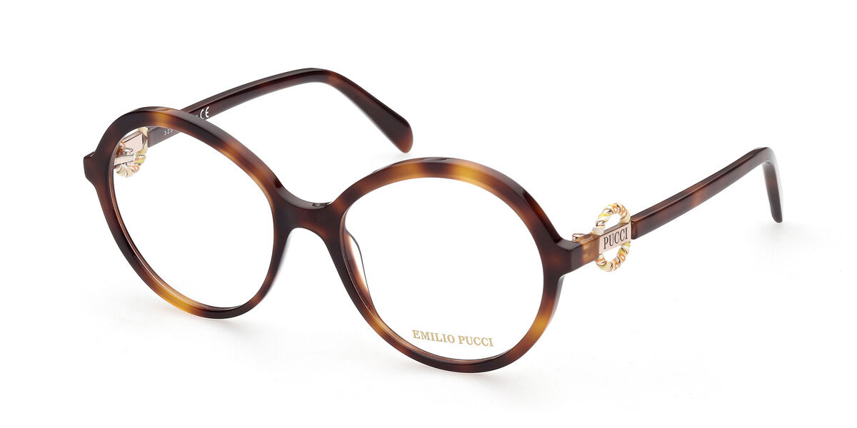 Image of Emilio Pucci EP5176 052 54 Tortoiseshell Damskie Okulary Korekcyjne PL