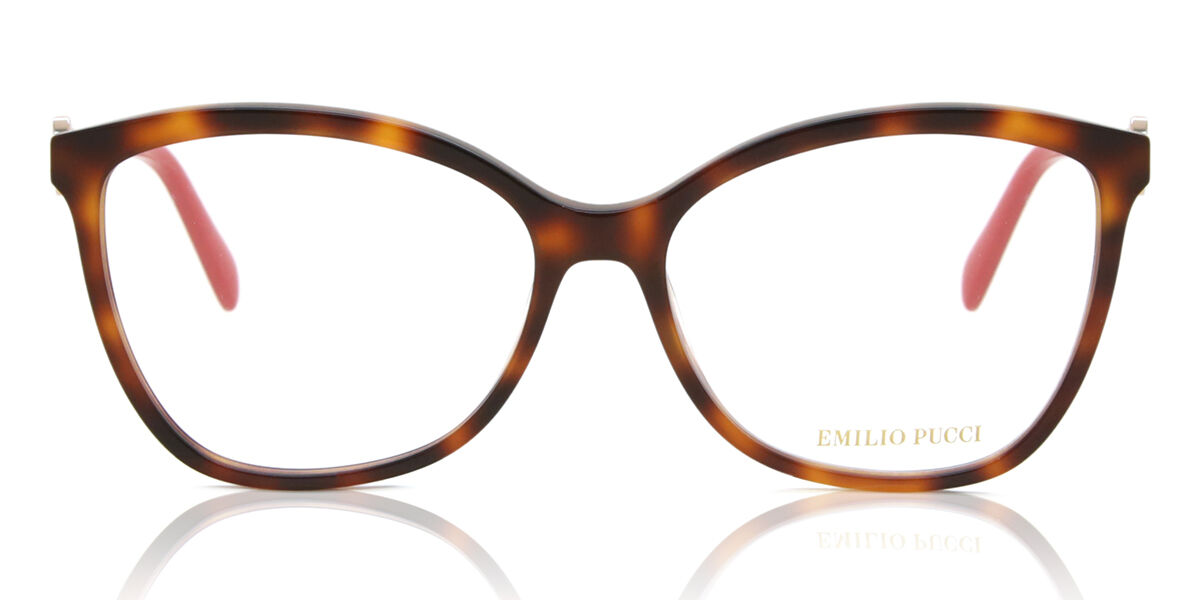 Image of Emilio Pucci EP5178 052 56 Tortoiseshell Damskie Okulary Korekcyjne PL