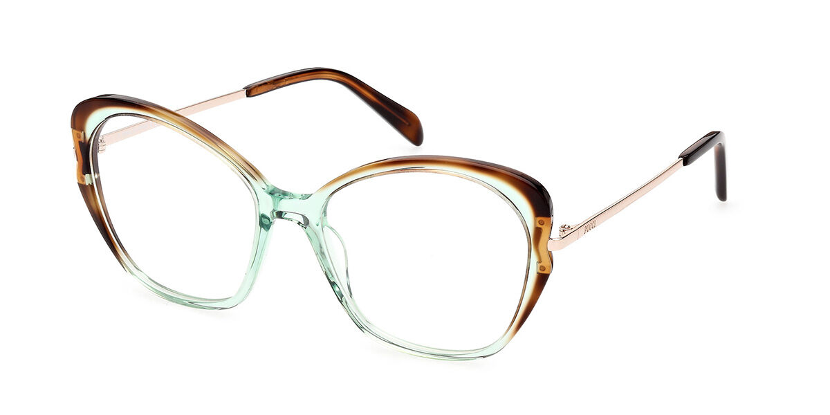 Image of Emilio Pucci EP5200 095 54 Zielone Damskie Okulary Korekcyjne PL