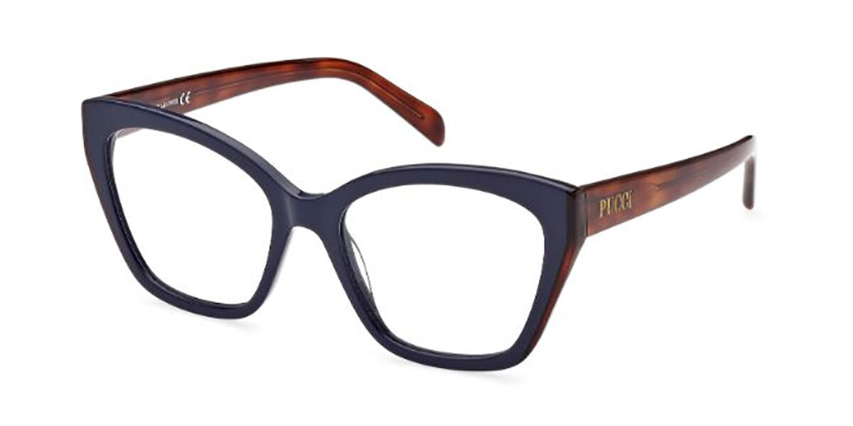 Image of Emilio Pucci EP5216 092 53 Niebieskie Damskie Okulary Korekcyjne PL