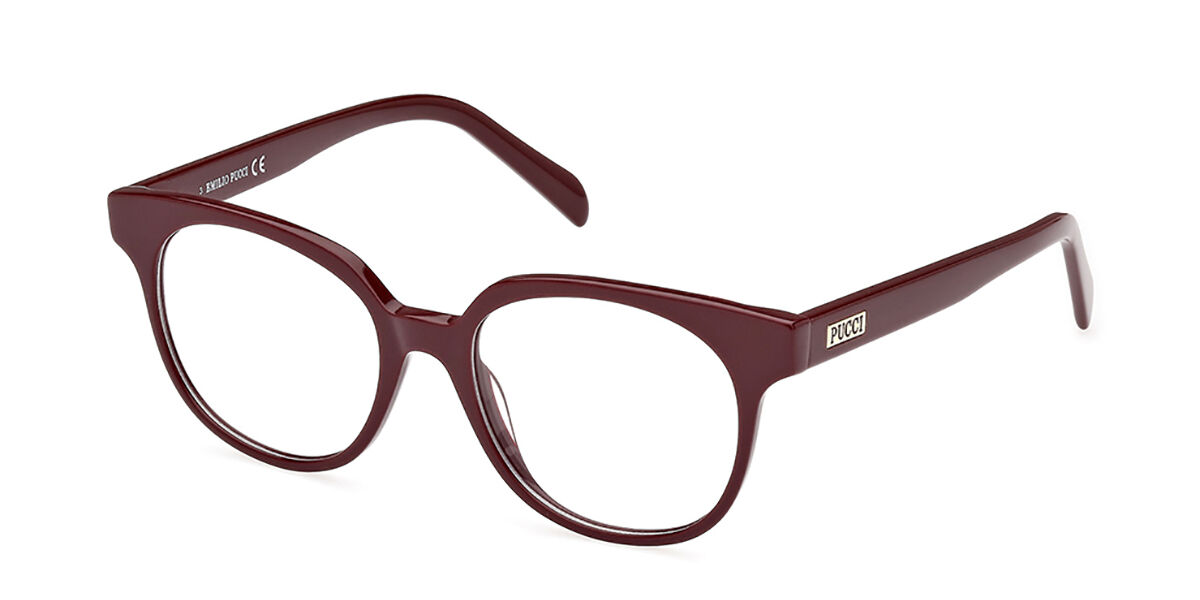 Image of Emilio Pucci EP5227 069 50 Burgundy Damskie Okulary Korekcyjne PL