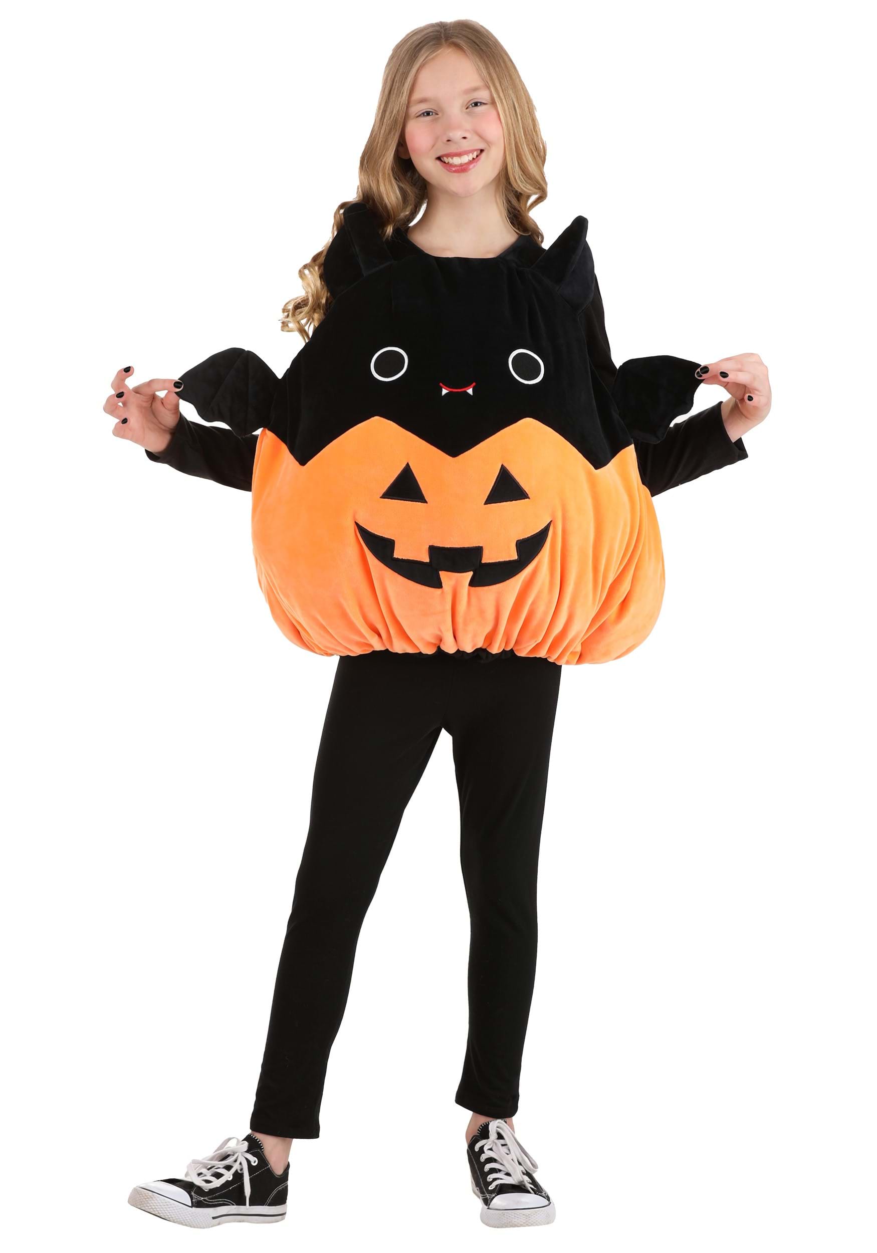 Image of Emily the Bat Squishmallow Child Costume | Easy Costume Ideas ID JWC1251-ST