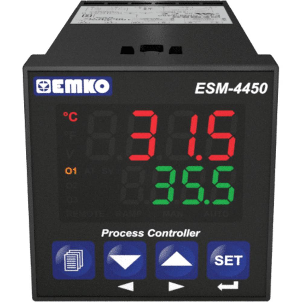 Image of Emko ESM-445012011/0104/0000 Bang-bang P PI PD PID Temperature controller Pt100 J K R S T -200 up to