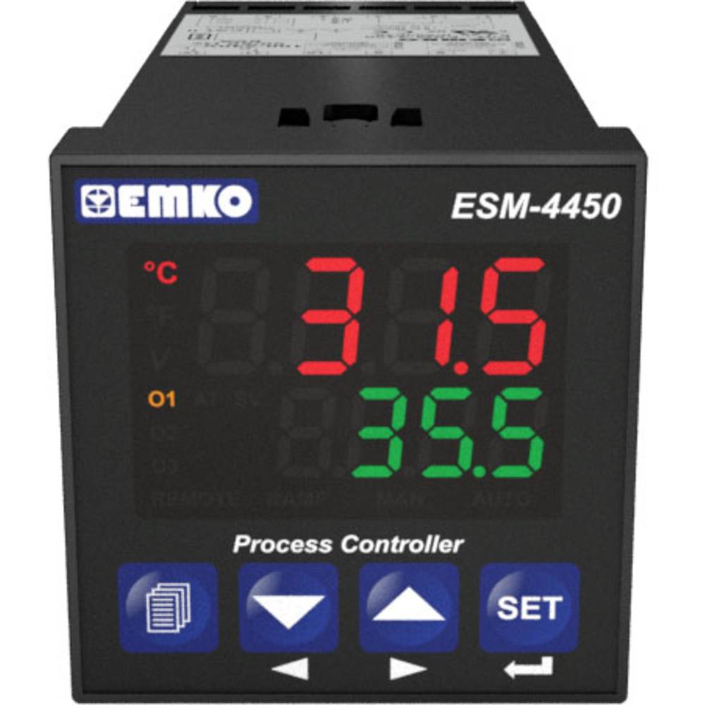 Image of Emko ESM-445022011/0000/0000 Bang-bang P PI PD PID Temperature controller Pt100 J K R S T -200 up to