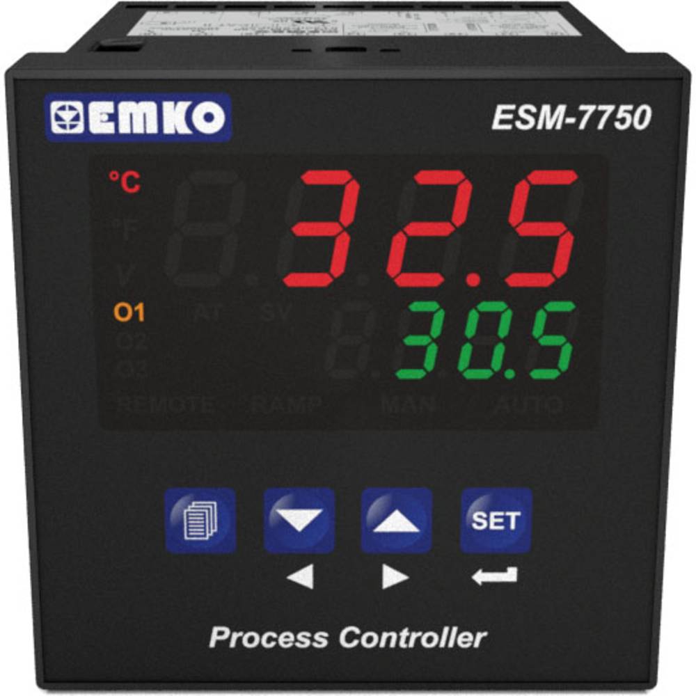 Image of Emko ESM-775012011/0000/0000 Bang-bang P PI PD PID Universal controller Pt100 L J K R S T B E N C