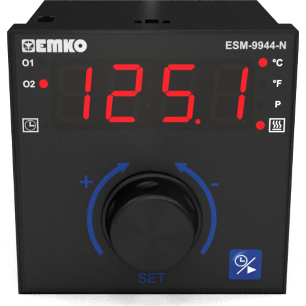 Image of Emko ESM-9944-N22001/0100/1000 Bang-bang P PI PD PID Temperature controller Pt100 J K R S -200 up to