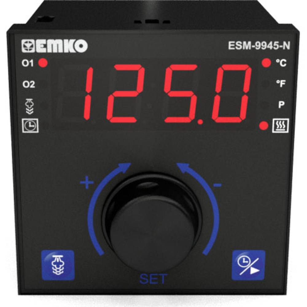 Image of Emko ESM-9945-N52001/0101/1000 Bang-bang P PI PD PID Temperature controller Pt100 J K R S -200 up to