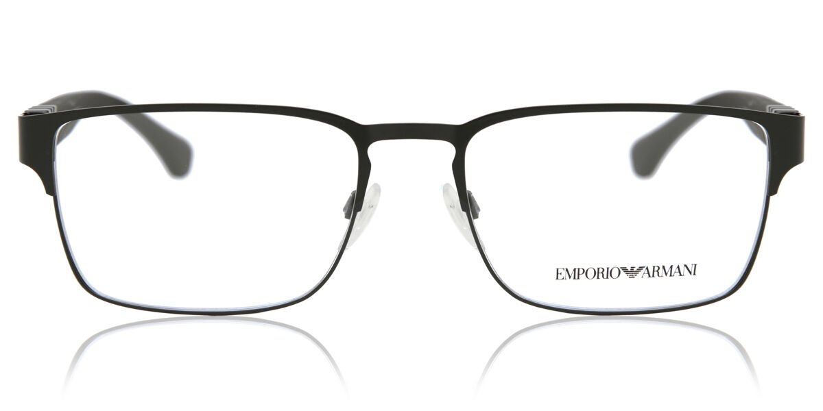 Image of Emporio Armani EA1027 3001 Óculos de Grau Pretos Masculino BRLPT
