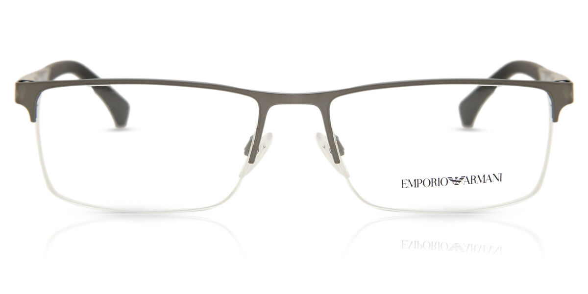 Image of Emporio Armani EA1041 3130 Óculos de Grau Prata Masculino PRT