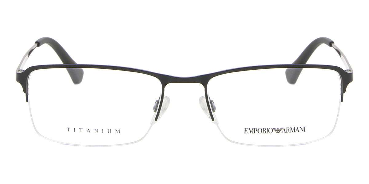 Image of Emporio Armani EA1044TD Asian Fit 3127 Óculos de Grau Pretos Masculino PRT