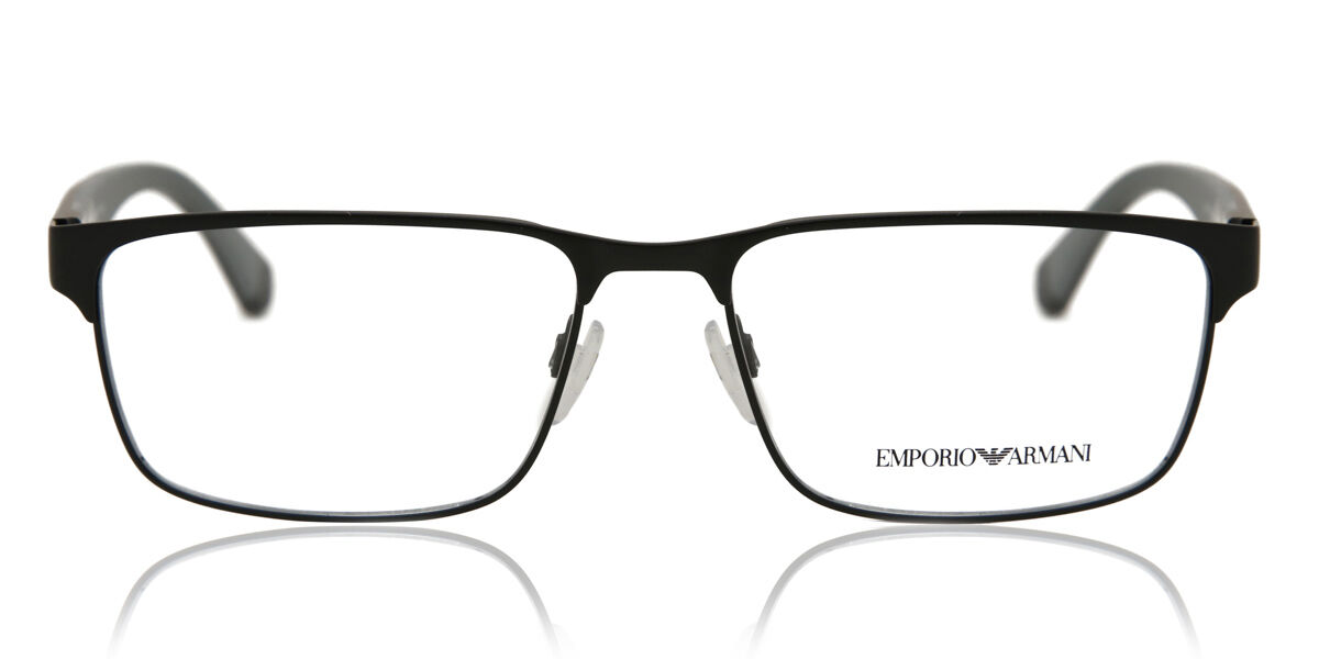 Image of Emporio Armani EA1105 3014 Óculos de Grau Pretos Masculino BRLPT