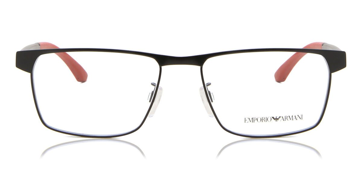 Image of Emporio Armani EA1124 3001 Óculos de Grau Pretos Masculino BRLPT