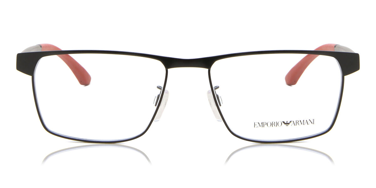 Image of Emporio Armani EA1124 3001 55 Czarne Męskie Okulary Korekcyjne PL