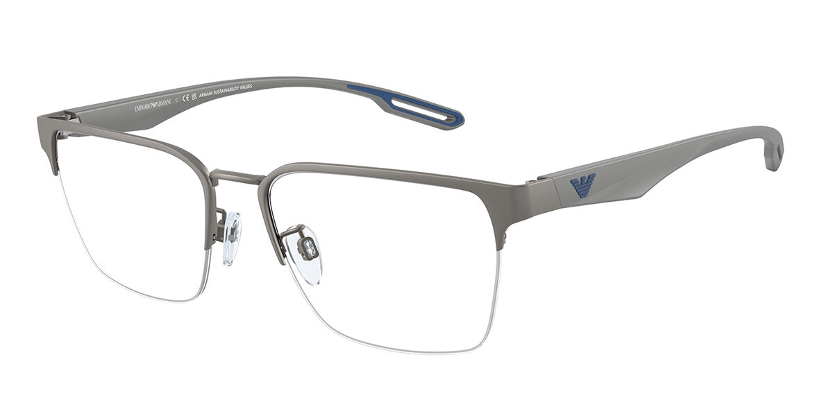 Image of Emporio Armani EA1137 3003 Óculos de Grau Gunmetal Masculino PRT