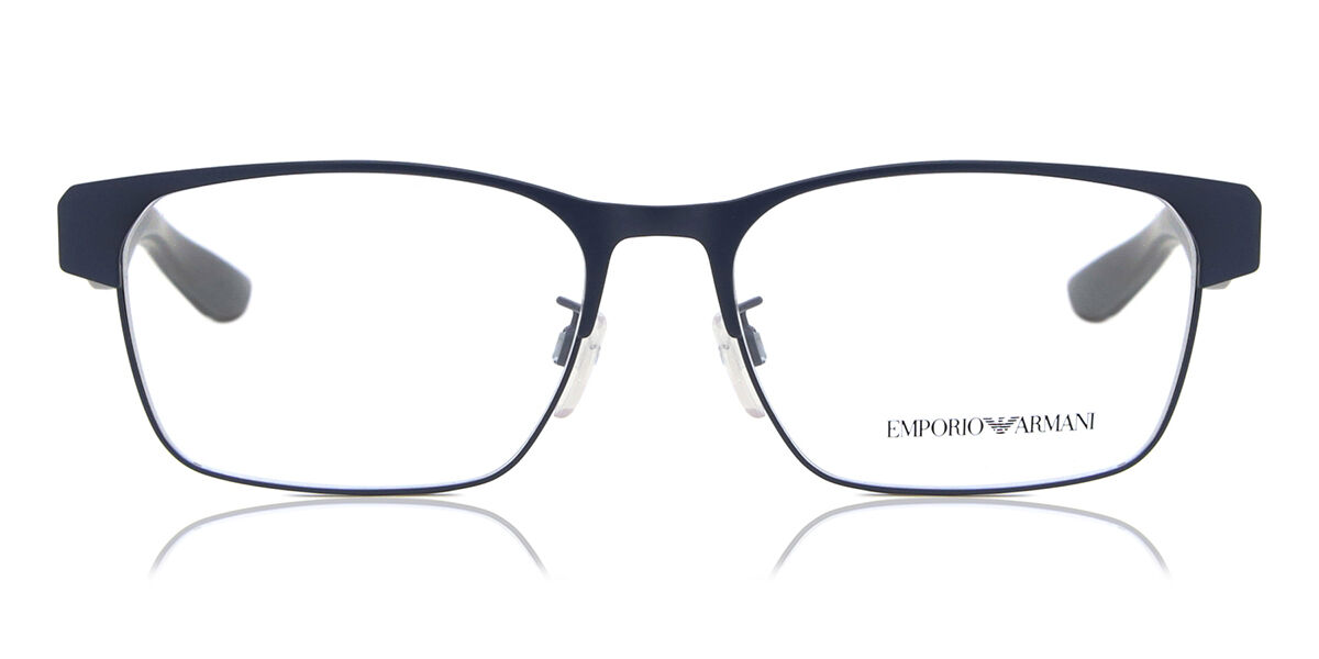 Image of Emporio Armani EA1141 Formato Asiático 3018 Óculos de Grau Azuis Masculino BRLPT