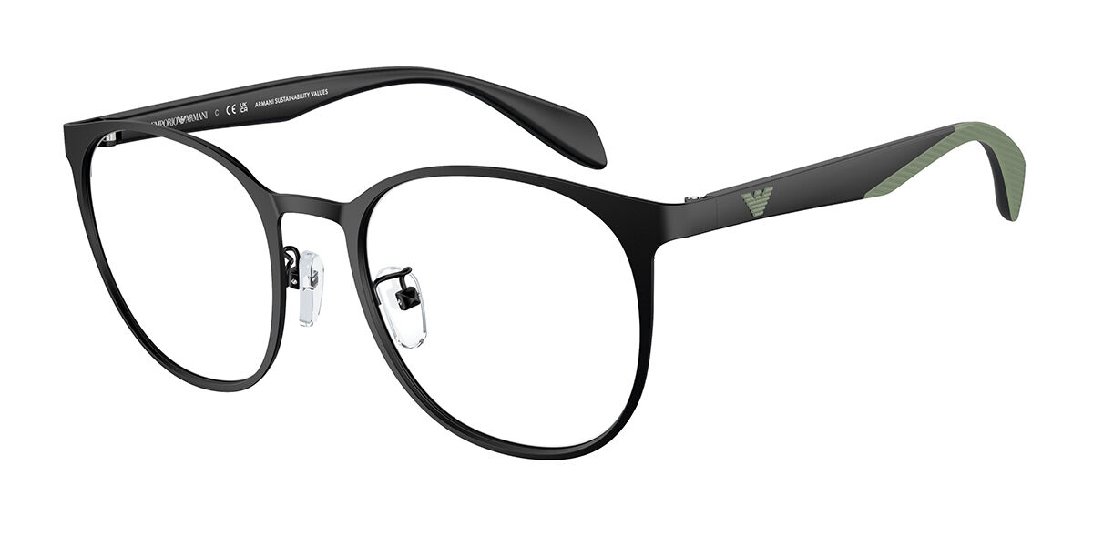 Image of Emporio Armani EA1148 3001 52 Czarne Meskie Okulary Korekcyjne PL